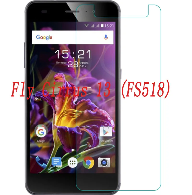 NEW Screen Protector phone For Fly Cirrus 13 FS518 Tempered Glass SmartPhone Film Protective Cover | Мобильные телефоны и