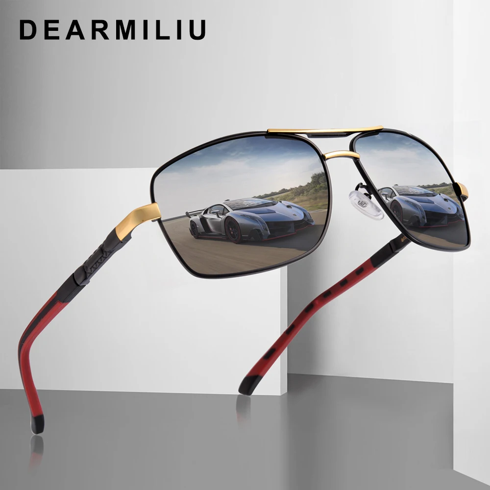 Мужские и женские солнцезащитные очки DEARMILIU поляризационные унисекс с