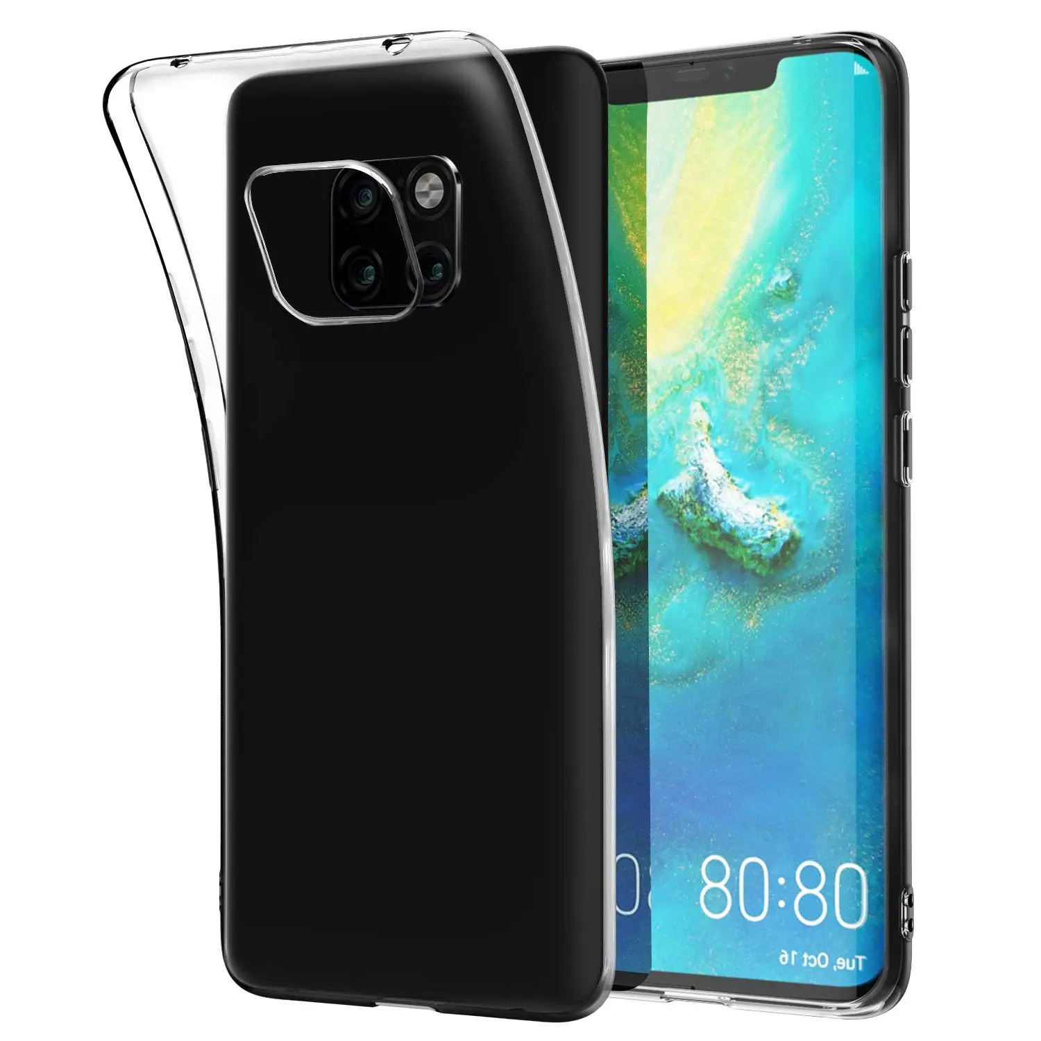 Устойчивый к царапинам Прозрачный ТПУ бампер Защитная крышка для huawei mate 20 Pro RS