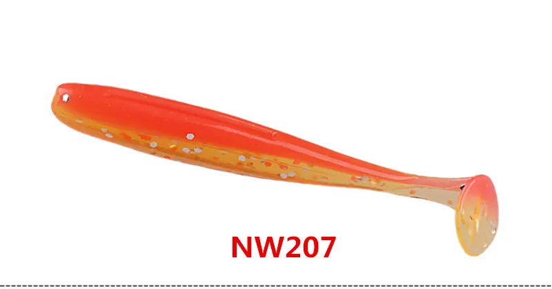 NOEBY S3118 рыболовные приманки 5 см/0,7 г 7,5 см/2,2 г 9 см/4,5 г силиконовые приманки Para Pesca Leurre Peche Brochet мягкие Wlure Wobler Na Ryby