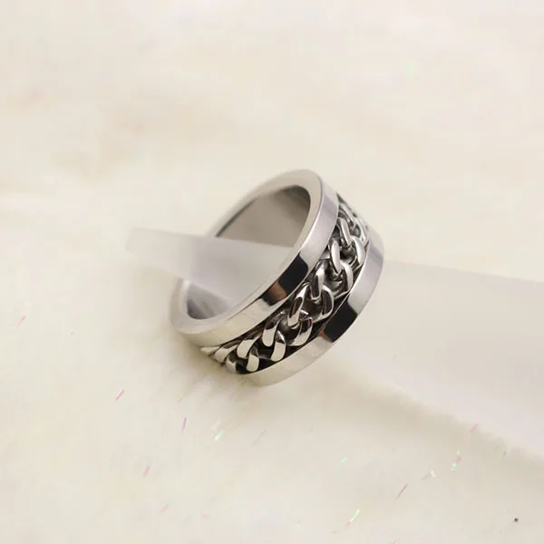 Женское и мужское модное Ювелирное кольцо байкерские кольца из нержавеющей