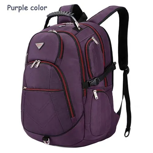 SH678 Purple Рюкзак для ноутбука 17 17,3 18 18,4 дюймов Большой Вместительный рюкзак для путешествий рюкзак для компьютера со множеством комнат для мужчин и женщин - Цвет: SH678 Purple