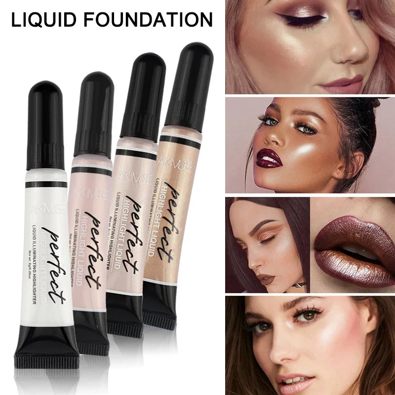 Жидкий тональный крем SSwell сияющий осветлитель консилер базовый контур макияж