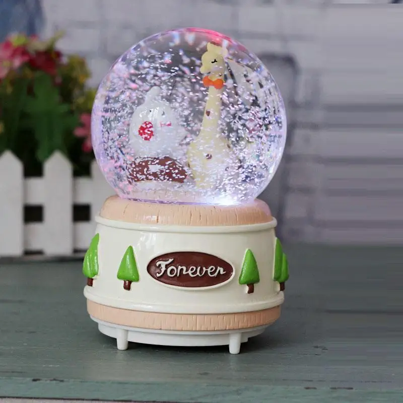 Muziekdoos Imagine Dragon Muziekdoosje Caixinha Ballerina Snow Globe Boite A Musique Musical Caja De Musica карусель музыкальная шкатулка