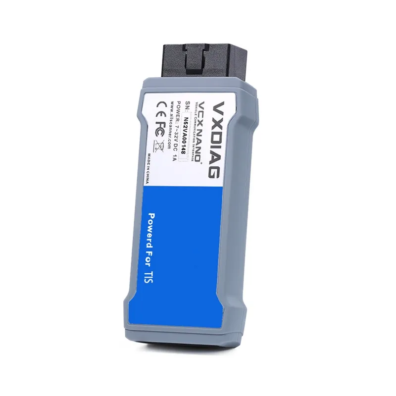 VXDIAG VCX NANO для toyota tis последние V14.00.018 USB 2,0 полностью совместим с SAE J2534 VXDIAG для toyota автомобили OBD2 сканер