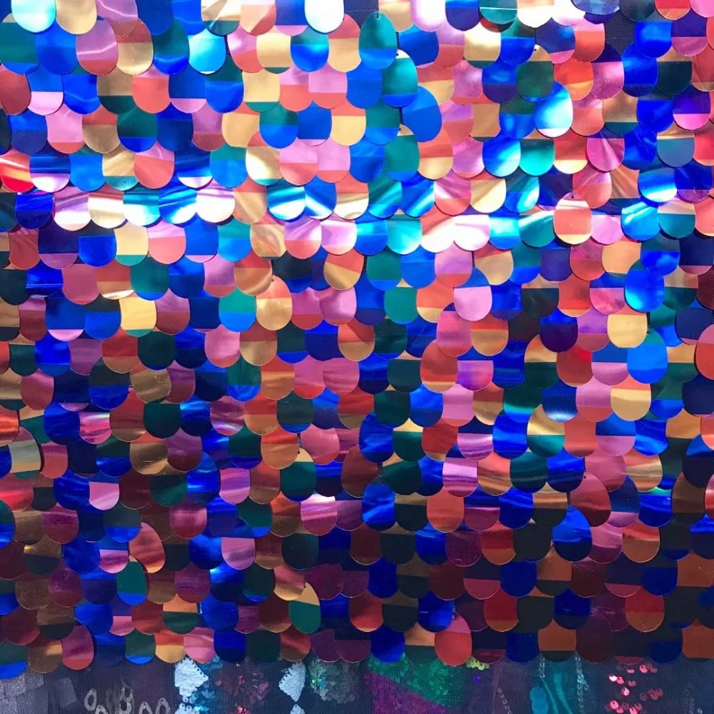 Африканская кружевная ткань 2019 французская Кружевная Сетка с блестками новая