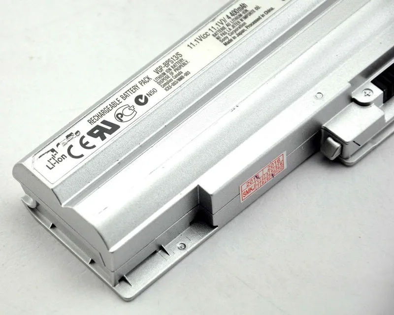 Новинка 5200 мАч BPS13/B VGP BPS13/Q BPS13B/B BPS13A/B аккумулятор + белый Бесплатная доставка|vgp