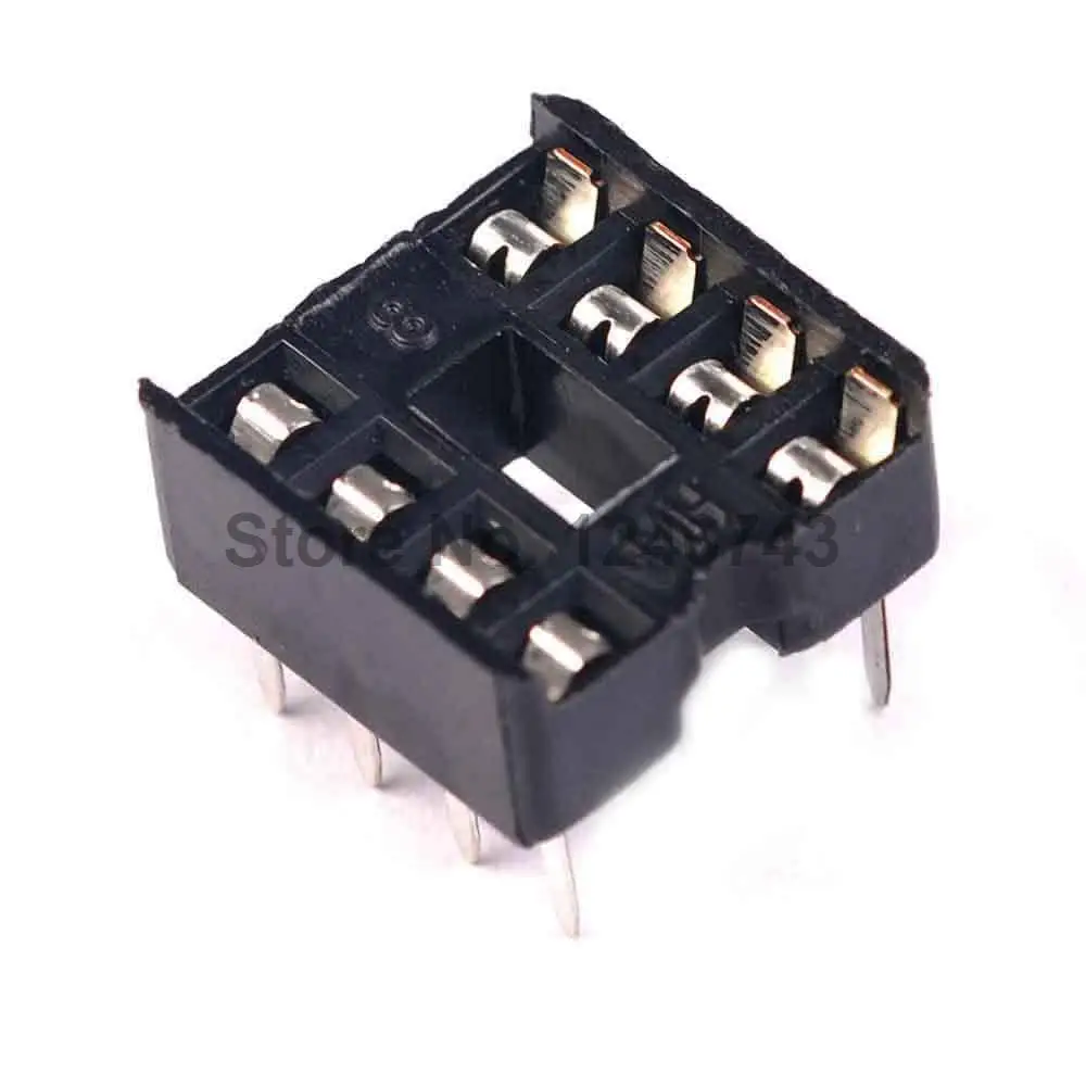 20 шт 8Pin DIP ИС адаптер припоя Тип 8Pin|socket end|pin boards for officepin socket connector |