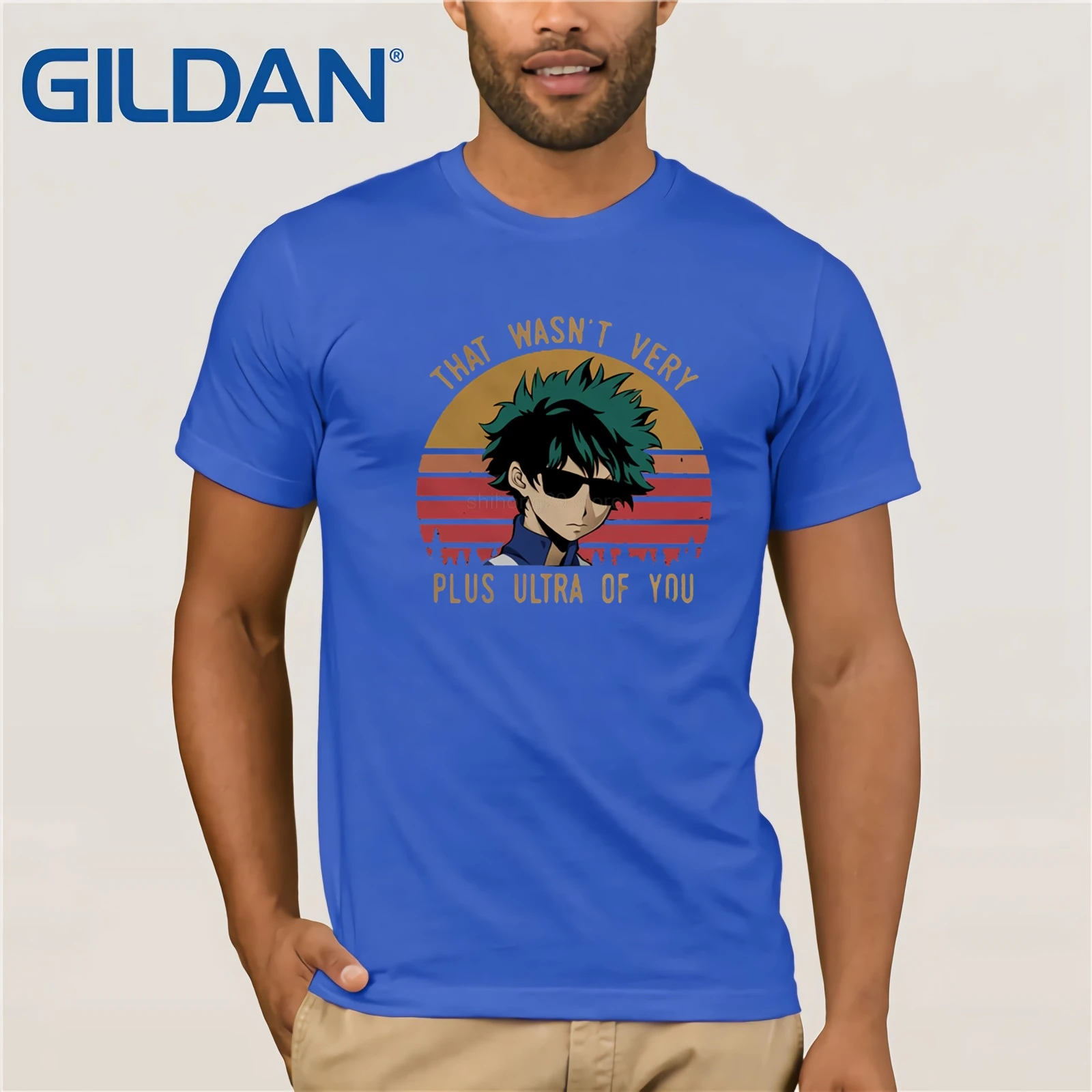 Мужская летняя футболка с короткими рукавами с надписью «My Hero Academy Izuku Midoriya», которая не была очень плюс, Ultra Of You