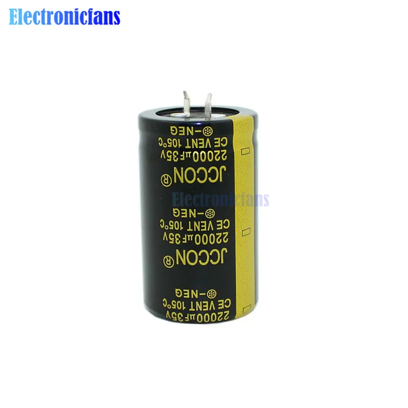 Diymore 35V 22000uF 30X50mm алюминиевый электролитический конденсатор Высокочастотный