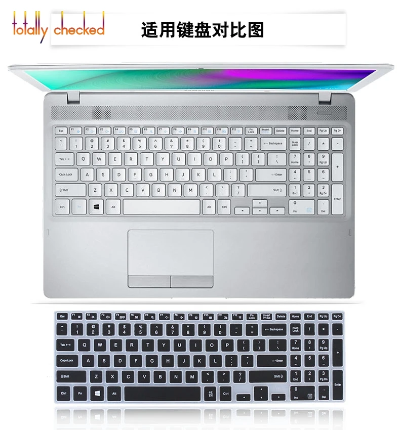 

Силиконовый чехол для клавиатуры Samsung NP 500R5K 500R5H 500R5L 550R5M NP300E5M 300E5K/L/M 3500E/L/M, 15,6 дюйма