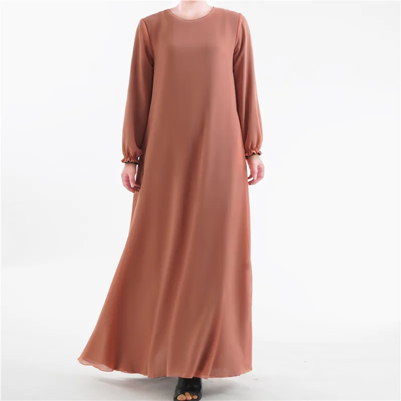 Abaya, Дубай, летнее шифоновое платье с наизнанку, два тона, популярное исламское платье с наизнанкой, мусульманская Двусторонняя одежда, быстрая