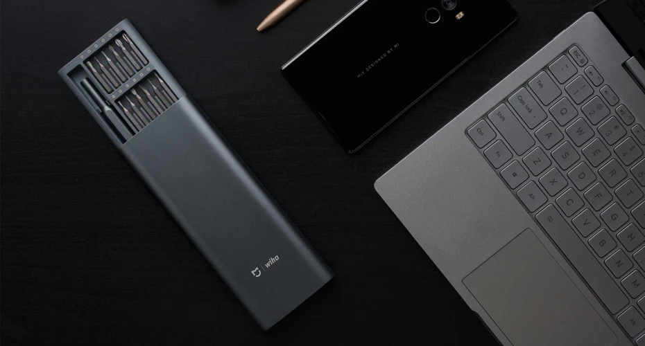 Xiaomi Mijia Wiha отвертка набор Повседневный Применение Комплект 24 точность магнитные биты коробка al винт наборы драйверов Xiaomi Smart Home