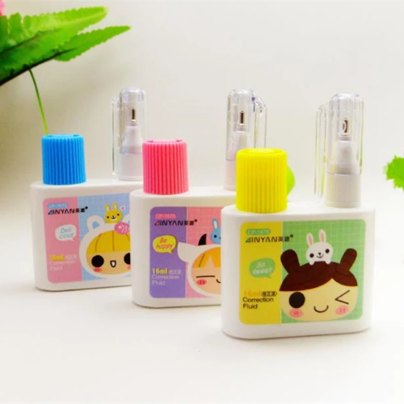 Симпатичная корректирующая кисть для жидкости Coloffice Kawaii 1 шт. два использования