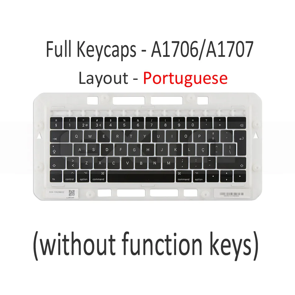 Подлинная Клавиатура для Macbook Pro Retina 13 &quot15&quot A1706 A1707 A1708 португальский клавишная