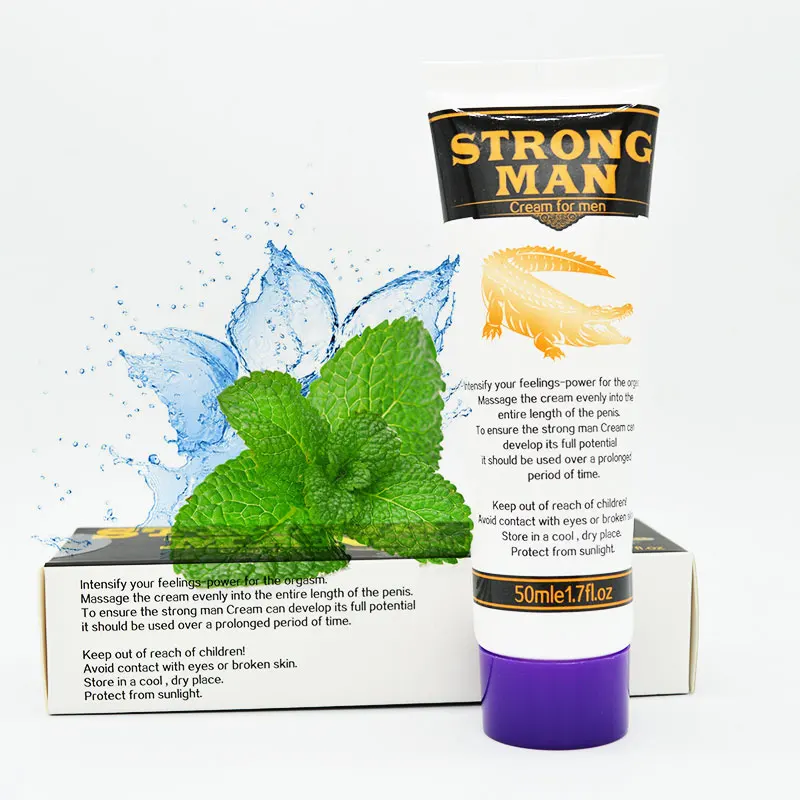 Крем для увеличения пениса Strong man XXL крем усилитель эрекции масло | Красота и