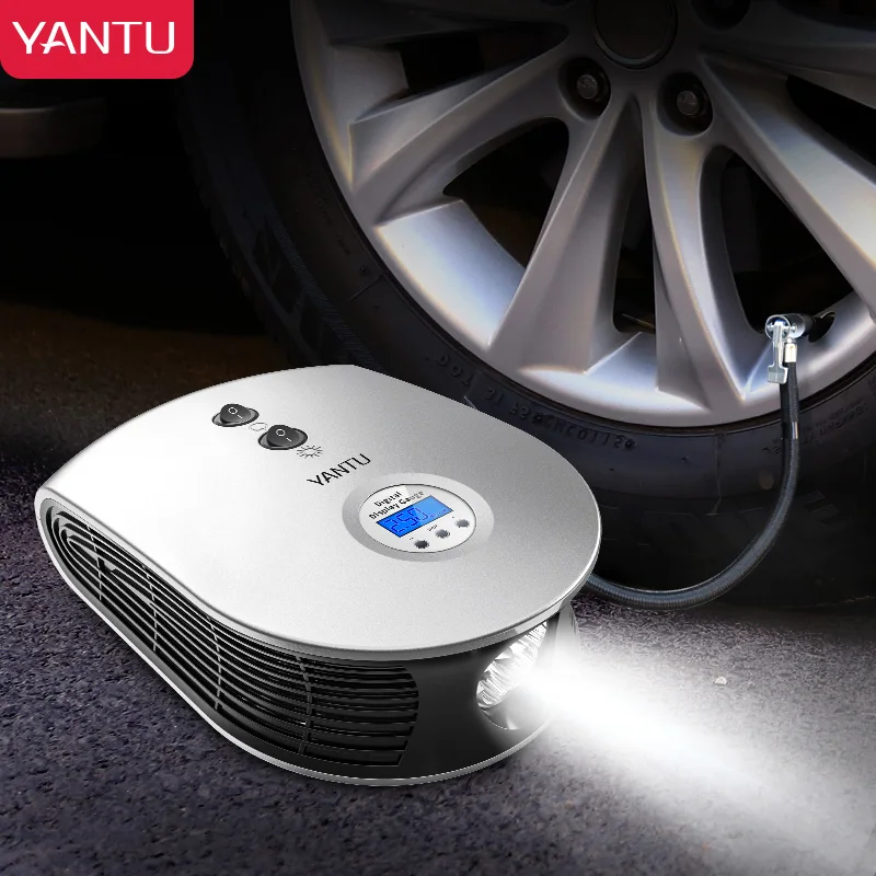 Цифровой Воздушный компрессор 12 В цифровой дисплей воздушный Электрический для