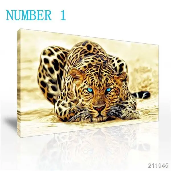 2016 Современная Настенная живопись гепард леопард домашний декор холст искусство