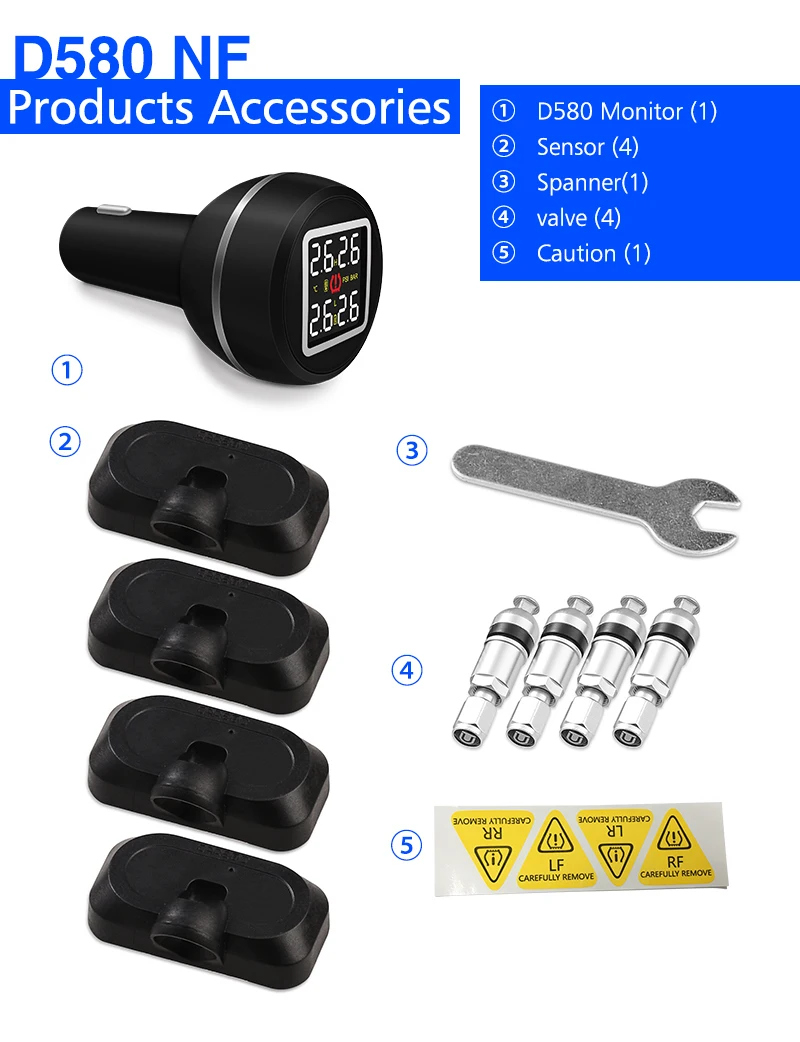 CAREUD TPMS система s система контроля давления в шинах для автомобилей бар/PSI диагностический инструмент дым USB мощность электронный для автомобилей