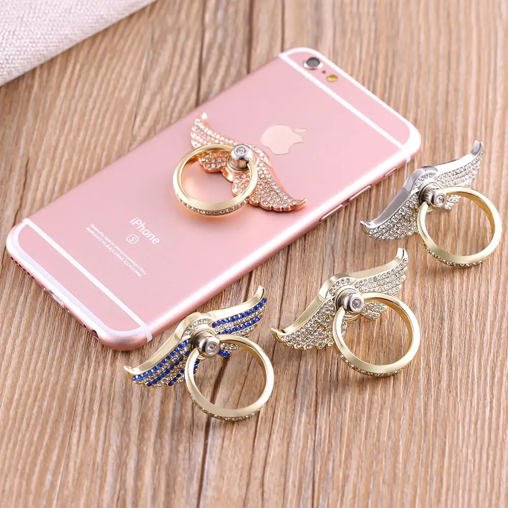 KISSCASE универсальный металлический держатель для телефона с поворотным кольцом на