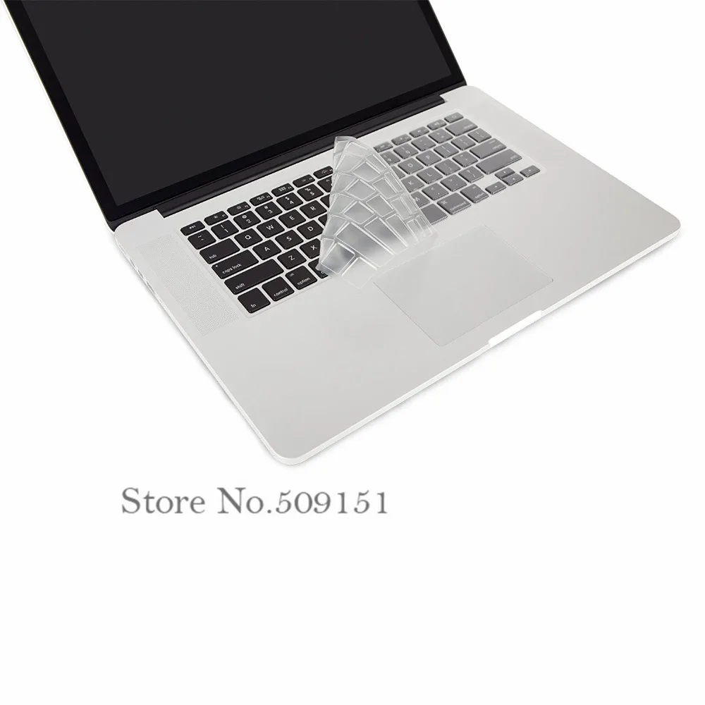 Американская пленка для клавиатуры из ТПУ кожи протектор для Apple macbook Air Pro с retina 11 12 13 15 17 Touch Bar 13,3 15,4 беспроводной волшебный ТПУ