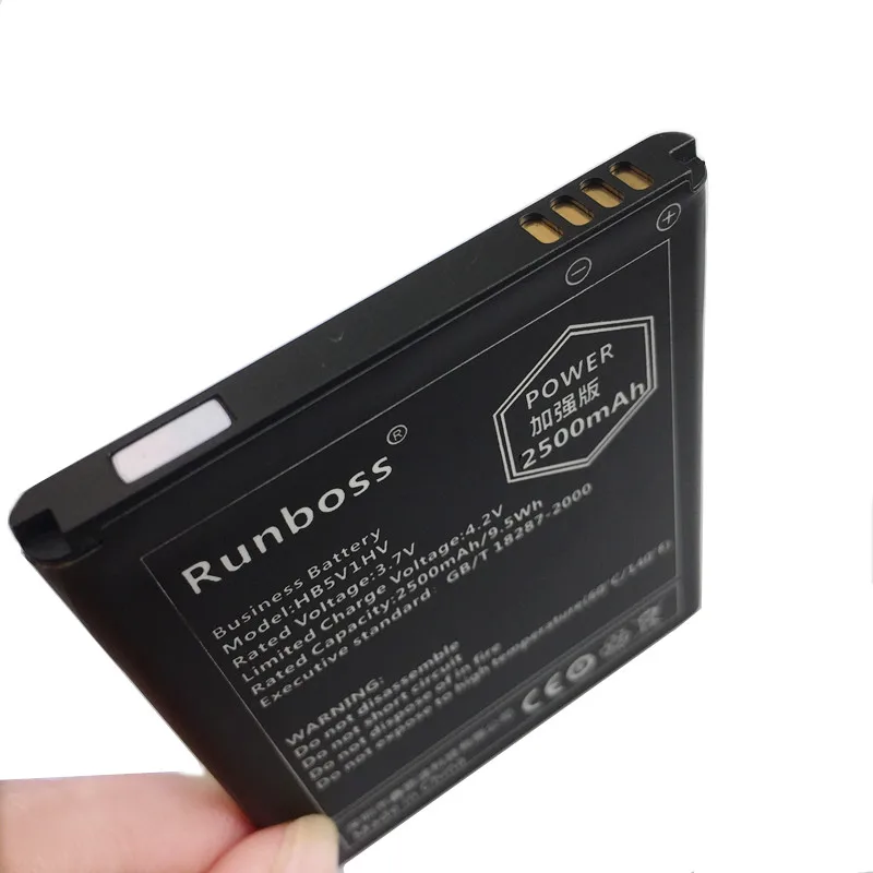 2500 мАч новый высококачественный аккумулятор HB5V1HV для Huawei Ascend W1 C00 Y300 Y300C Y500 Y511 Y516 Y541