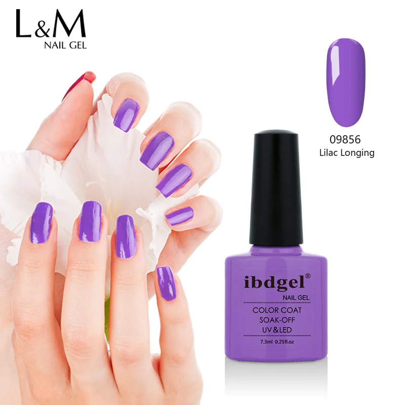 

ibdgel-400pcs Colors Gel Nail Polish Glossy Varnish Manicure Soak Off UV LED
