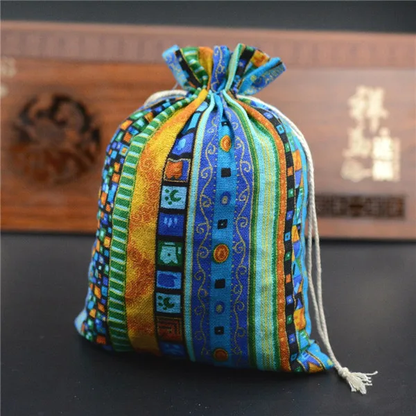 10pcs 10*13 Folk Style Sachets Sachet Pouch Activated Carbon Beam Pumping Rope Cotton Bags Containing Jewelry Package Supply | Дом и сад