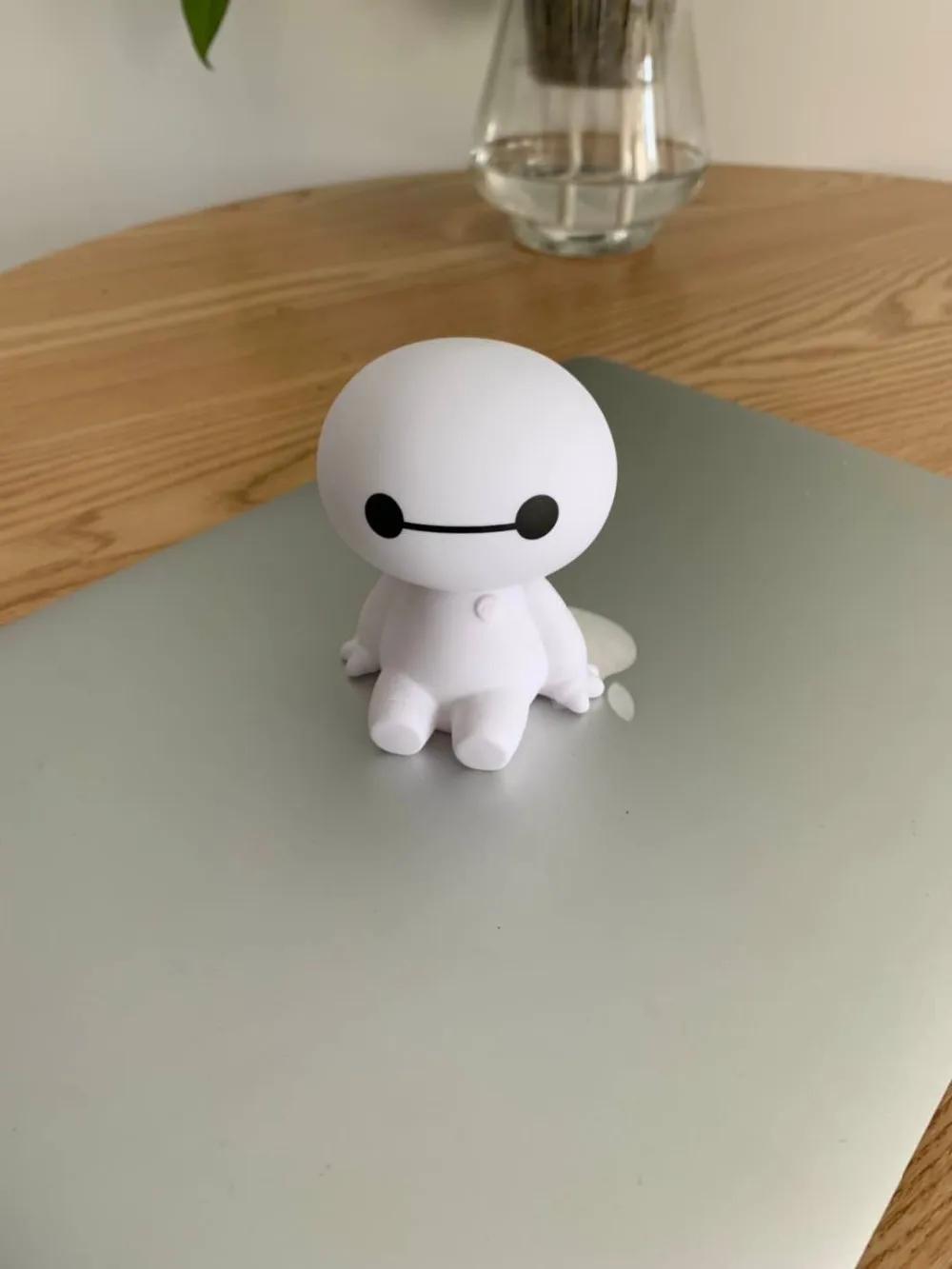 Мультяшный пластик Baymax робот с тряской головой фигурка автомобиля украшения для