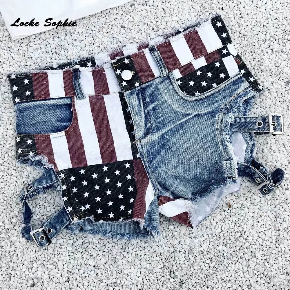 С высокой талией сексуальные женские джинсы деним шорты Летняя коллекция модных