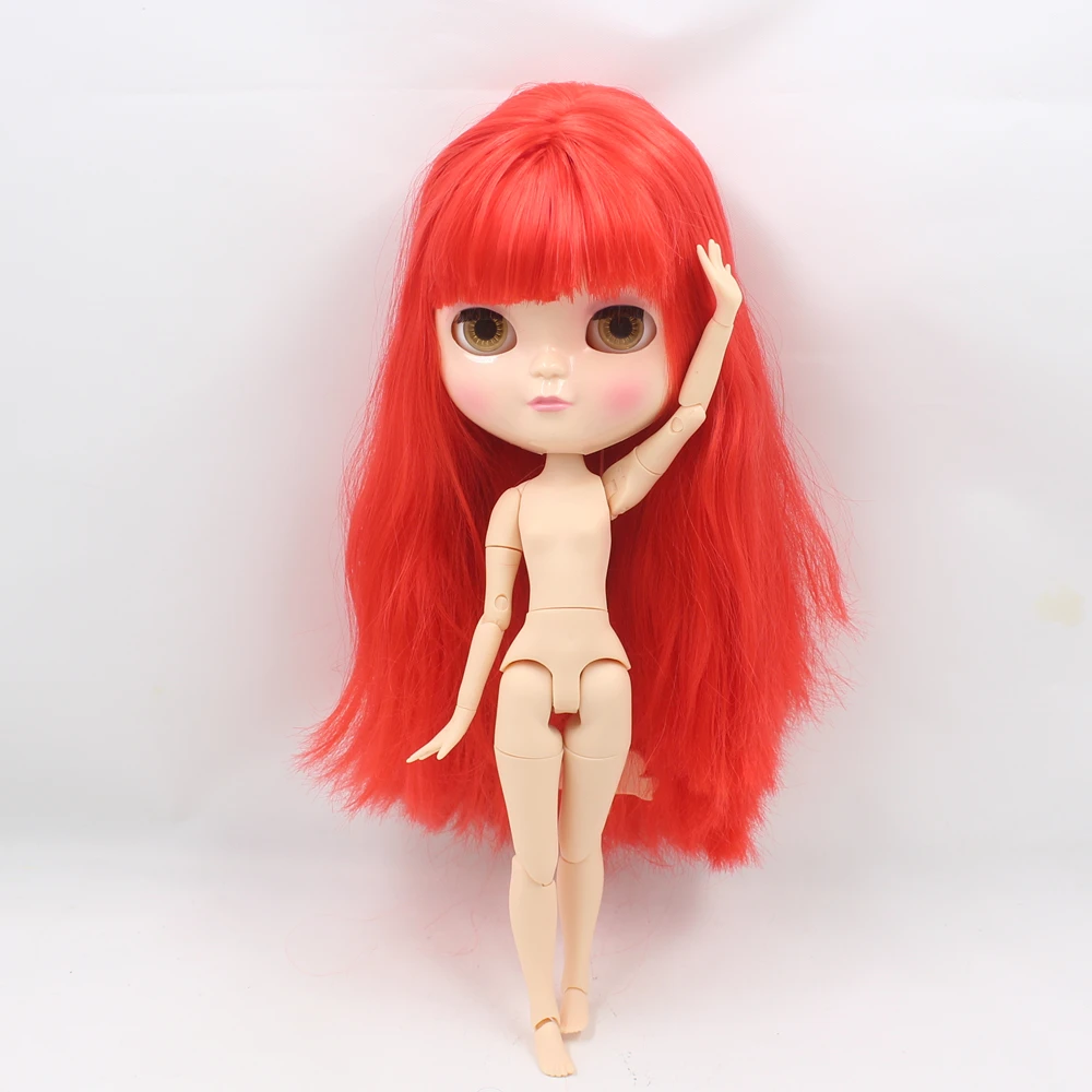 Кукла ICY DBS серии № BL1061 с красными волосами и макияжем азон тело 1/6 BJD ob24 аниме