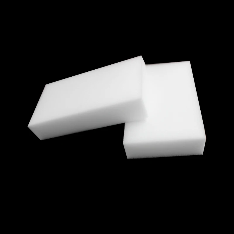 20 шт./лот многофункциональная волшебная меламиновая губка, ластик, очищающие губки для кухни, ванной комнаты, 80x50x30 мм, белый цвет