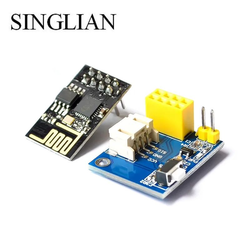 Новый 1 шт. ESP8266 ESP 01 RGB светодиодный модуль контроллера для Arduino IDE WS2812 световое