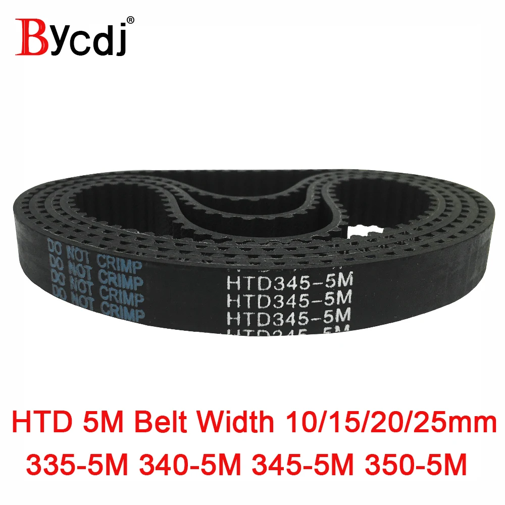 Зубчатый ремень Arc HTD 5M C = 335/340/345/350 ширины 10/15/20/25 мм зубья 67 68 69 70 HTD5M синхронный 335 5 м