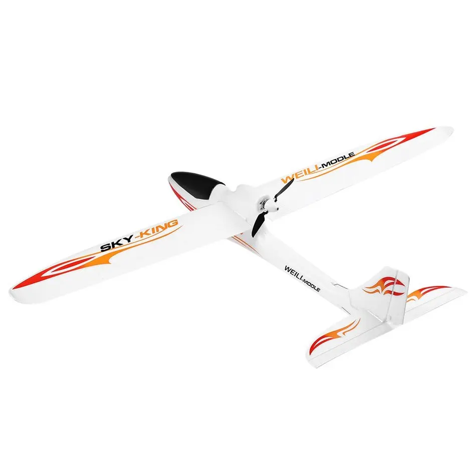 Горячая Распродажа новинка фотомагнитола f959 Sky King 2 4G 3CH EPO/RTF RC планерный самолет VS