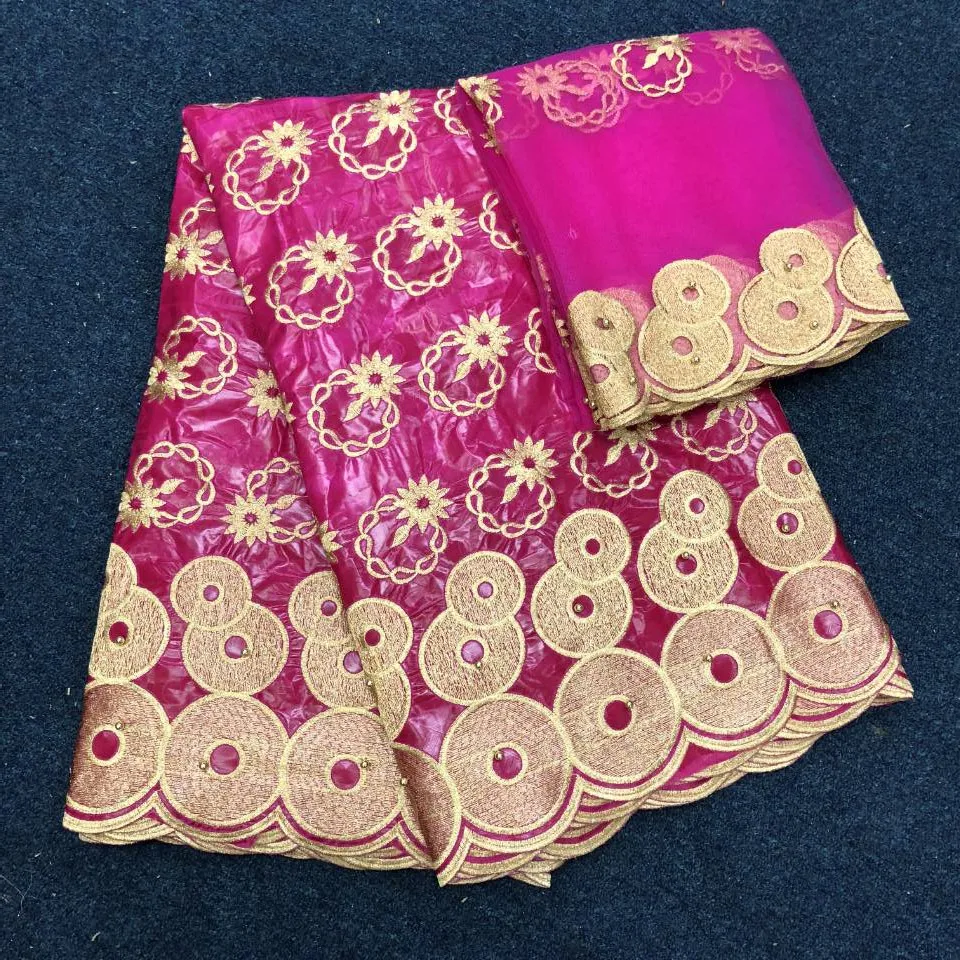 Кружевная ткань в нигерийском стиле bazin riche brocade 2019 Новая морская парча