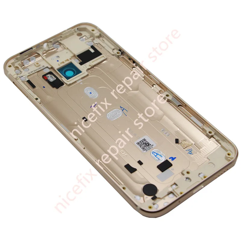 Качественный Золотой/серебристый/черный/красный для HTC M10 10 задняя крышка корпус