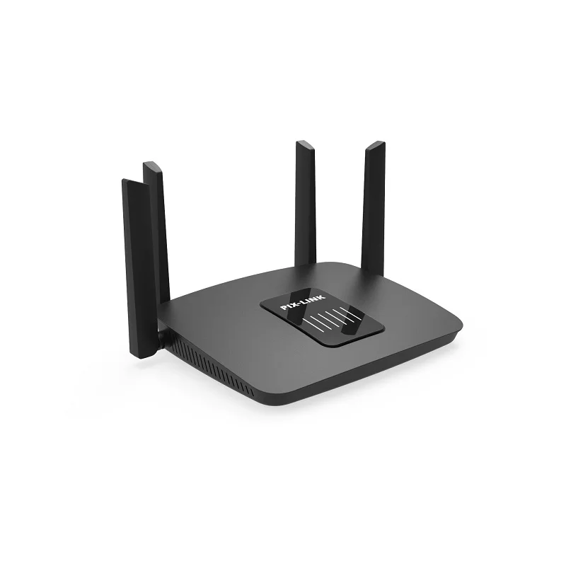 Умный двухдиапазонный Быстрый 2,4G/5G WiFi роутер AC 1200 Мбит/с, высокоскоростной двухдиапазонный Английский Прошивка 4 антенны с высоким коэффициентом усиления