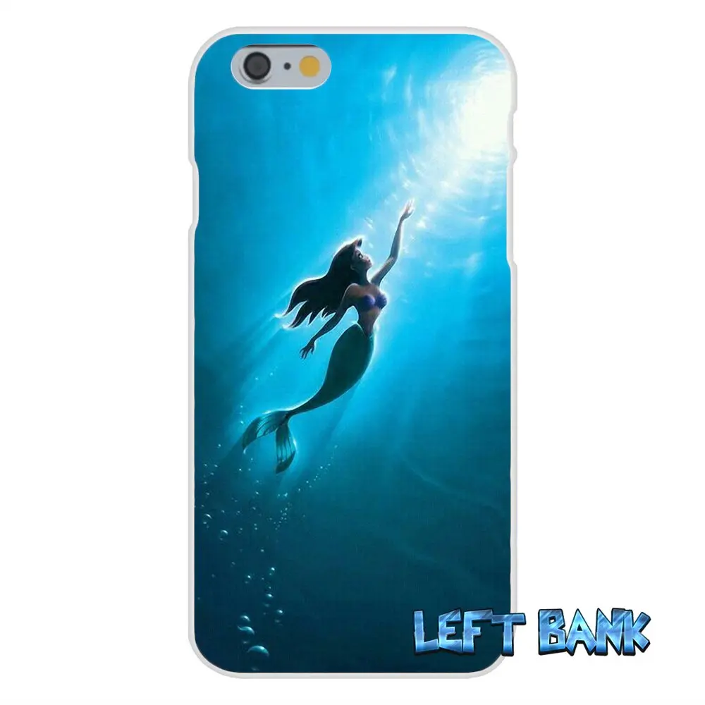 Ариэль Русалочка Мягкий Силиконовый ТПУ Прозрачный чехол для Samsung Galaxy A3 A5 A7 J1 J2 J3 J5