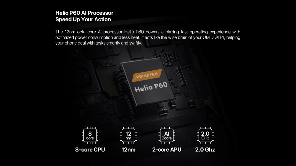 UMIDIGI F1 Android 9,0 телефон 6," FHD+ 4 Гб 128 ГБ Helio P60 5150 мАч Быстрая зарядка NFC двойной 4G 16 МП разблокировка отпечатков пальцев Смартфон