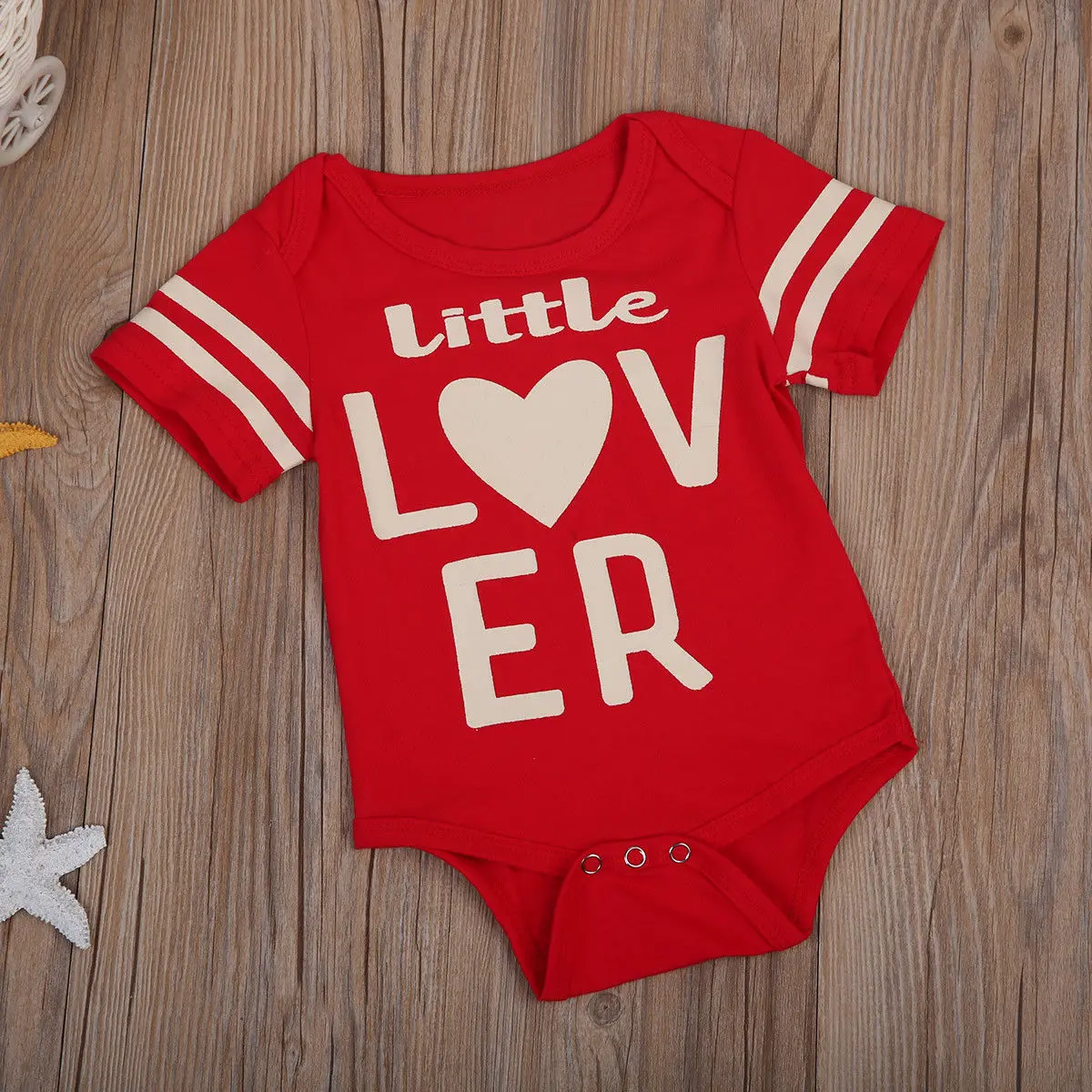 Детский хлопковый комбинезон с принтом любовь Новинка 2017 года летний сарафан для