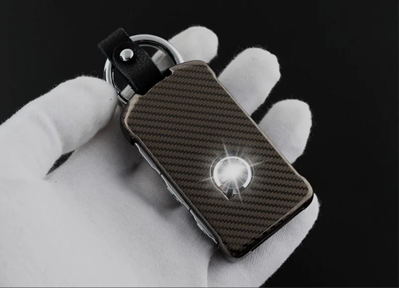 Высококачественный автомобильный чехол для ключей из цинкового сплава Volvo XC90 S90