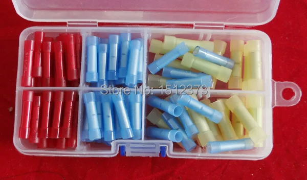 

100piece/lot nylon middle terminal Long type high quality from 22-10AWG(0.5-6.0 square cable mixed in package