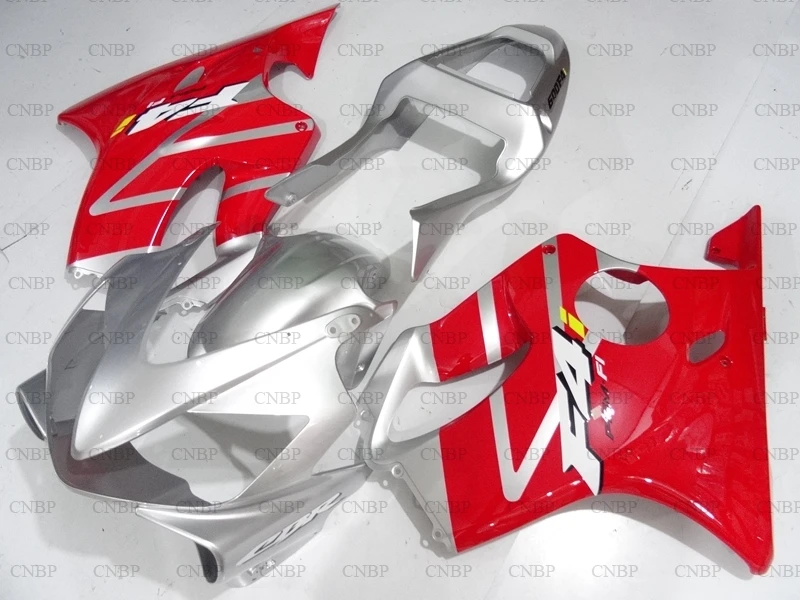 Для Honda Cbr600 2001 2003 комплекты корпусов CBR600F4i 01 Обтекатели CBR 600 Красный Серебряный
