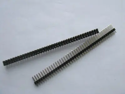 

Штыревой разъем с двумя рядами штырьков 2,54 мм 2x40, 50 шт.