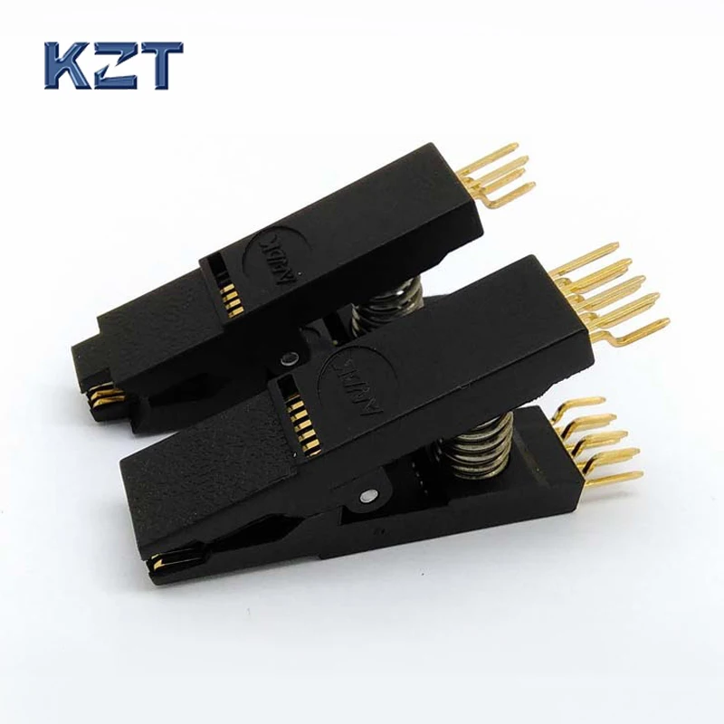 2 шт./лот BIOS SOP8 + SOP16 оригинальный изогнутый тестовый зажим с шагом 1 27 мм SOIC