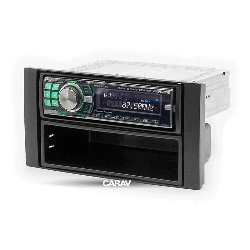 1 Din Радио панель для FORD Focus C Max S Fusion Transit Fiesta Galaxy Kuga w/pocket DVD стерео Dash Mount Carav 10 001|kit