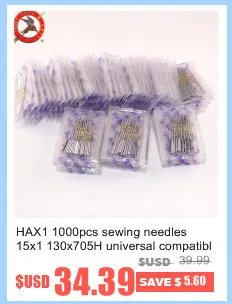 100 шт. Иглы Швейные иглы, булавки Размер 18# HAX1 705H 130R 130/705H 15X1H для бытовой машины Bernina Toyota Janome певец Юки