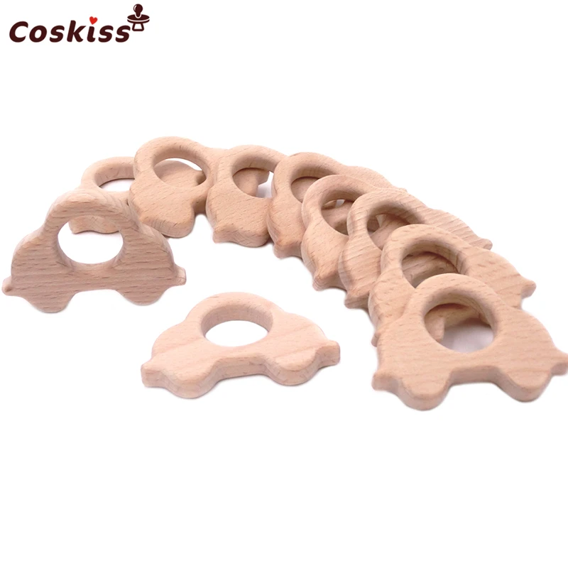 Деревянный Прорезыватель для зубов из бука|baby teether|teether babybaby wooden teether |