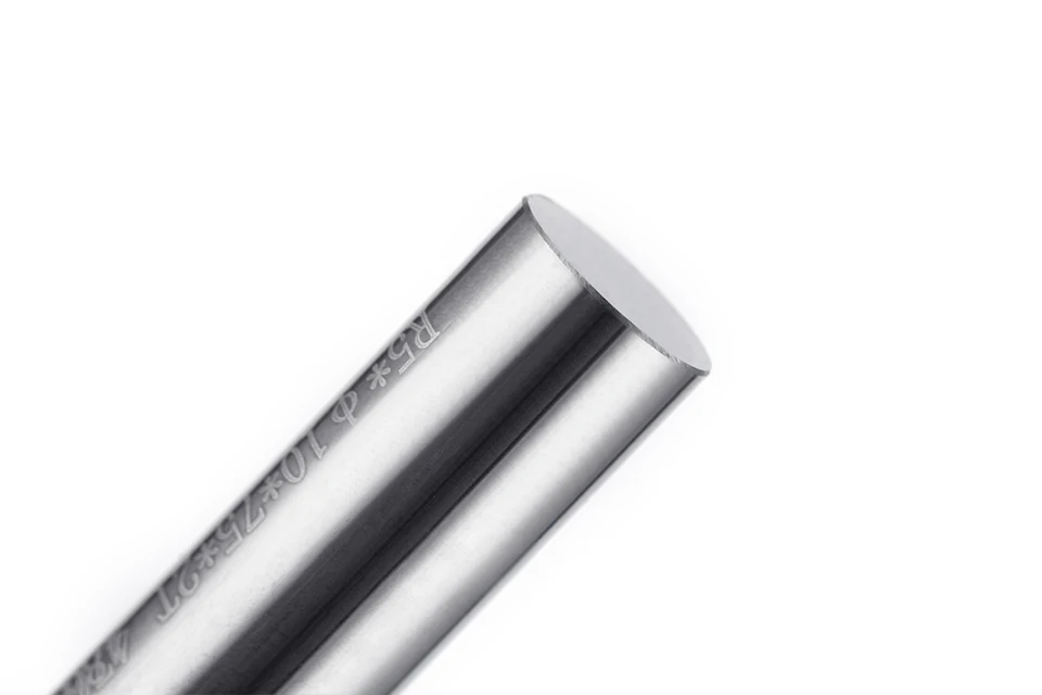 HUHAO 1pc HRC50 Tapered Ball Nose End Mill Tungsten Coated Ball Head Cutter Tungsten Steel R0.5-R6mm CNC Engraving Bit